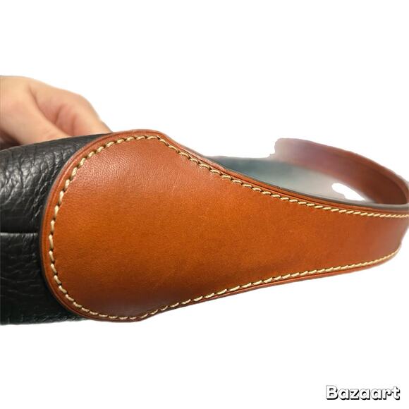 Dooney & Bourke Pebble Grain Logo Lock Shoulder Bag - Picture 6 of 12